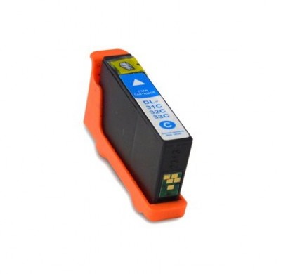 Cartouche d’encre Dell 31 (331-7378) cyan – compatible premium