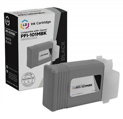 Cartouche d’encre Canon PFI-101 noir mat – compatible