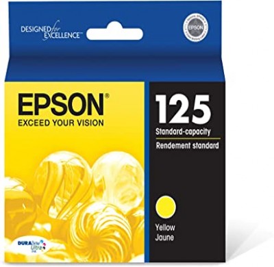 Cartouche d’encre Epson 125 jaune – compatible premium