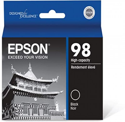 Cartouche d’encre Epson 98 noir, haut rendement – compatible premium