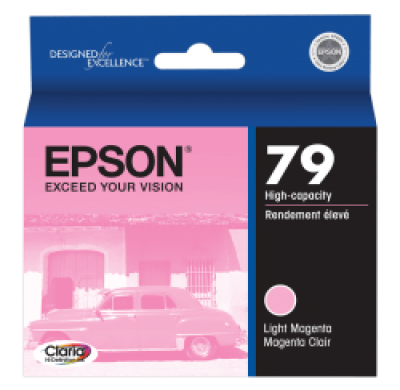Cartouche d’encre Epson 79 magenta clair, haut rendement – compatible premium