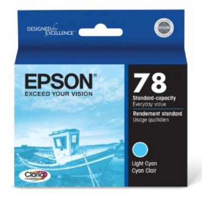 Cartouche d’encre Epson 78 cyan clair – compatible premium