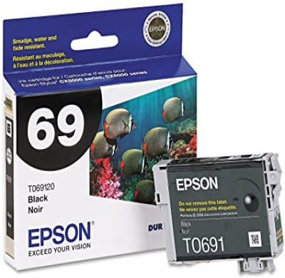 Cartouche d’encre Epson 69 noir – compatible premium