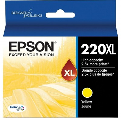 Cartouche d’encre Epson 220XL jaune – compatible premium
