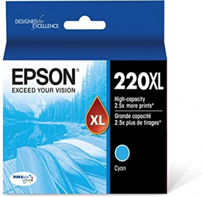 Cartouche d’encre Epson 220XL cyan – compatible premium