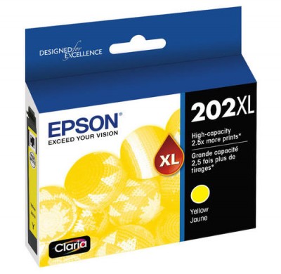Cartouche d’encre Epson 202XL jaune – compatible premium