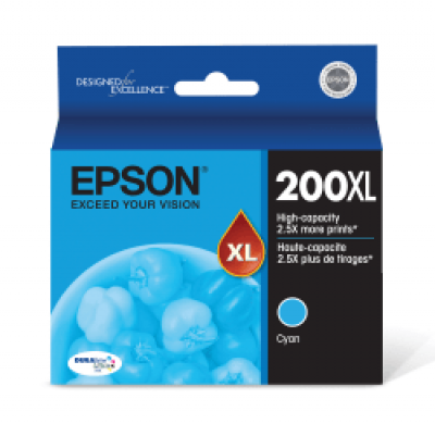 Cartouche d’encre Epson 200XL cyan – compatible premium