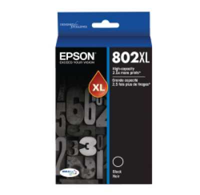 Cartouche d’encre Epson 802XL noir – compatible premium