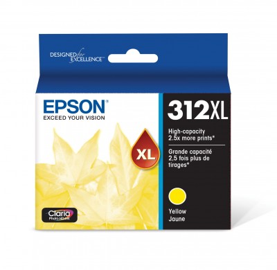 Cartouche d’encre Epson 312XL jaune – compatible premium