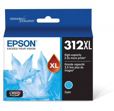 Cartouche d’encre Epson 312XL cyan – compatible premium