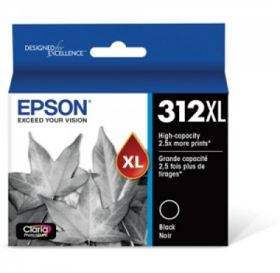 Cartouche d’encre Epson 312XL noir – compatible premium