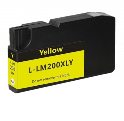 Cartouche d’encre Lexmark 200XL jaune – compatible