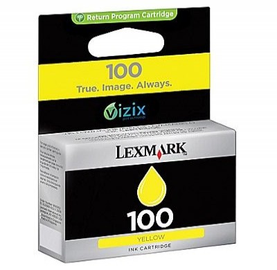 Cartouche d’encre Lexmark 100XL jaune – compatible premium