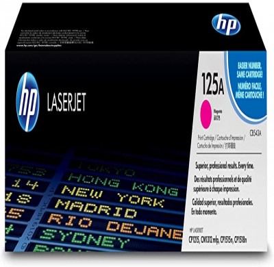 Cartouche de toner HP CB543A magenta, jumbo – compatible