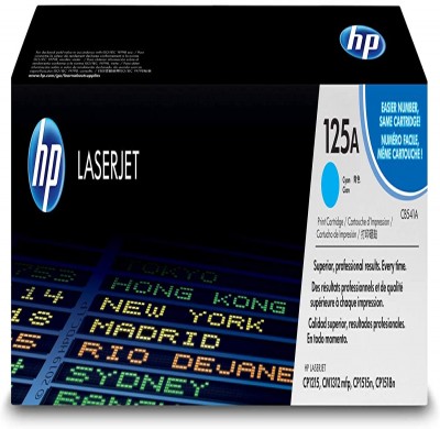 Cartouche de toner HP CB541A cyan, jumbo – compatible