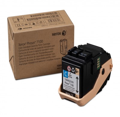 Cartouche de toner Xerox 106R02599 cyan – compatible