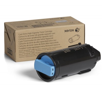 Cartouche de toner Xerox 106R03866 cyan, très haut rendement – compatible