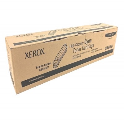 Cartouche de toner Xerox 106R01077 cyan – compatible
