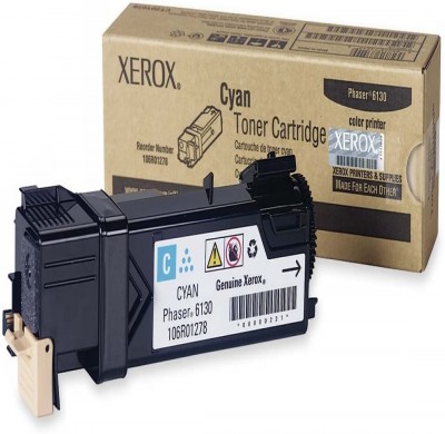 Cartouche de toner Xerox 106R01278 cyan – compatible