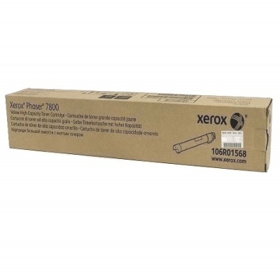Cartouche de toner Xerox 106R01568 jaune – compatible