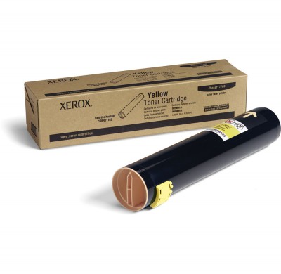 Cartouche de toner Xerox 106R01162 jaune – compatible