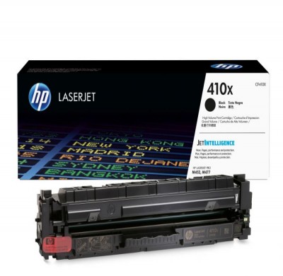 Cartouche de toner HP 410X (CF410X) noir, haut rendement – compatible premium