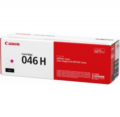 Cartouche de toner Canon 046H magenta, haut rendement – compatible premium