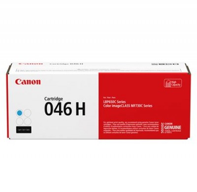 Cartouche de toner Canon 046H cyan, haut rendement – compatible premium