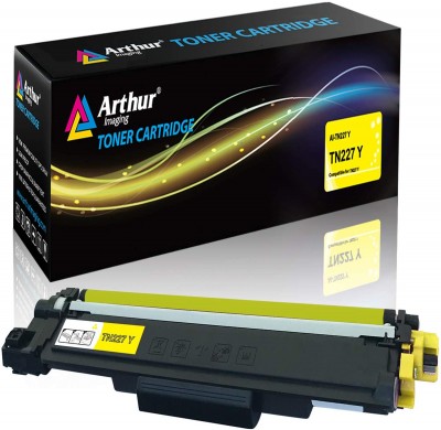 Cartouche de toner Brother TN227 jaune – compatible, sans puce