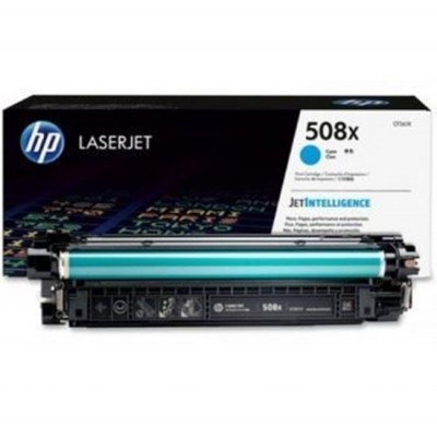 Cartouche de toner HP 508X (CF361X) cyan, haut rendement – compatible premium