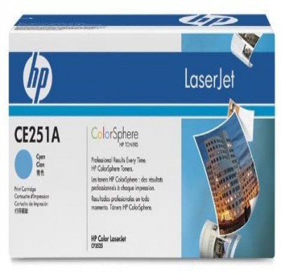 Cartouche de toner HP CE251A cyan, universelle – compatible premium