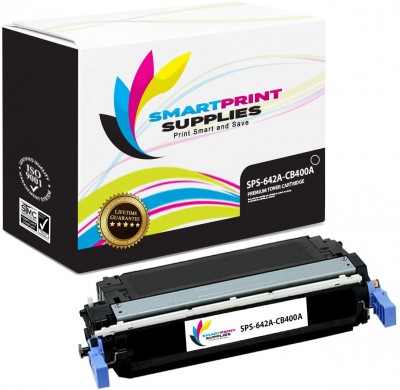 Cartouche de toner HP 642A (CB400A) noir – compatible premium