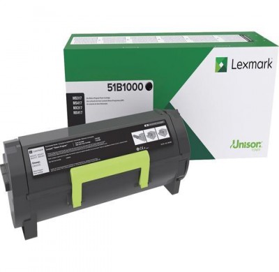 Cartouche de toner Lexmark 51B1000 noir – compatible