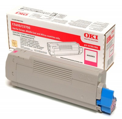 Cartouche de toner Okidata C9650 magenta – compatible