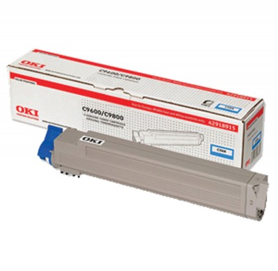 Cartouche de toner Okidata C9650 cyan – compatible