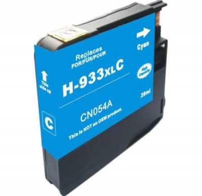 Cartouche d’encre HP 933XL (CN054AN) cyan – compatible premium