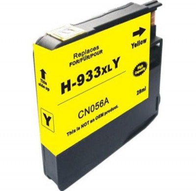 Cartouche d’encre HP 933XL (CN056AN) jaune – compatible premium