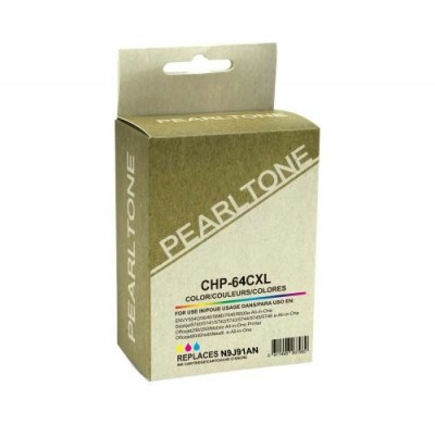 Cartouche d’encre HP 64XL trois couleurs – compatible