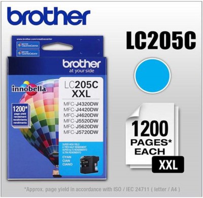 Cartouche d’encre Brother LC205 cyan – compatible premium