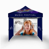 Tentes à auvent personnalisées 10 'x 10'_1