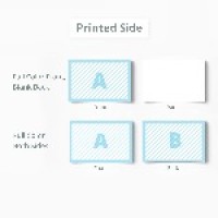 Cartes de visite en suède UV à points en relief_2