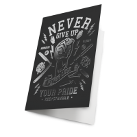 Cartes de vœux en suède UV à points surélevés_1