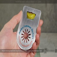 Décapsuleur en métal, cartes de visite_3